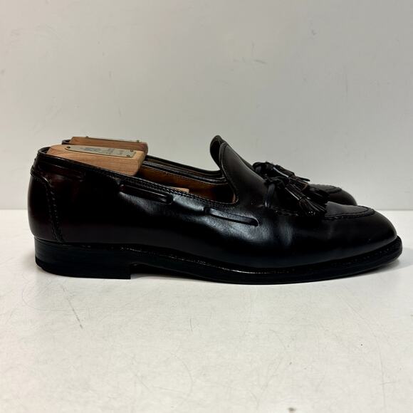 NEW HEELS Alden x Brooks 772 Color 8 Shell Cordovan Tassel Loafer Made in USA 8 - Picture 4 of 13